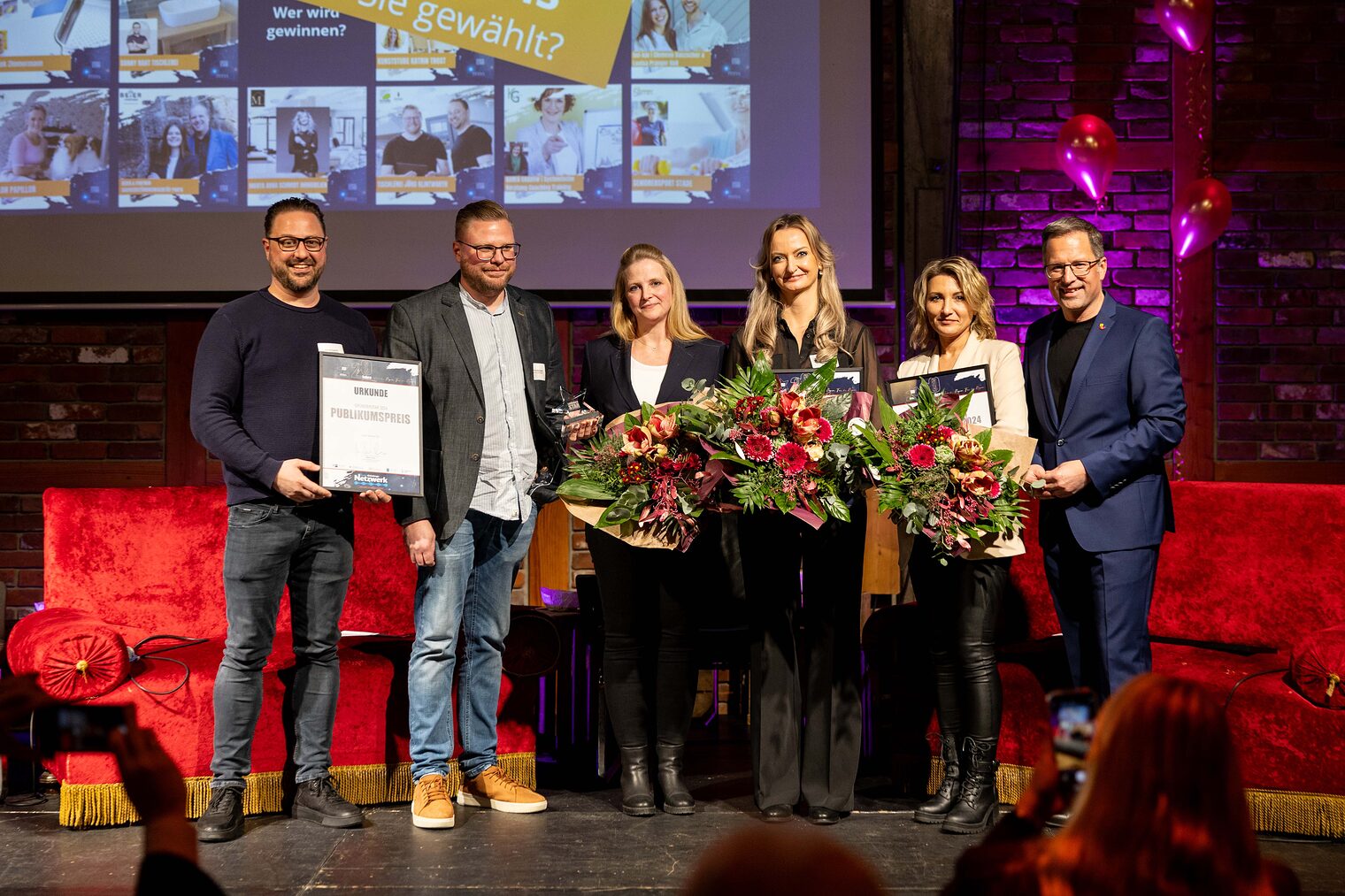 Siegerehrung Gründerstar 2024