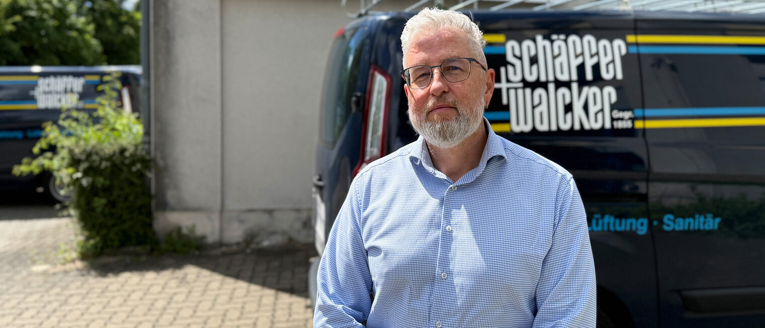 Sascha Chabowski, Geschäftsführer der Schäffer und Walcker GmbH, äußert sich zur Notwendigkeit für gute ÖPNV-Anbindungen 