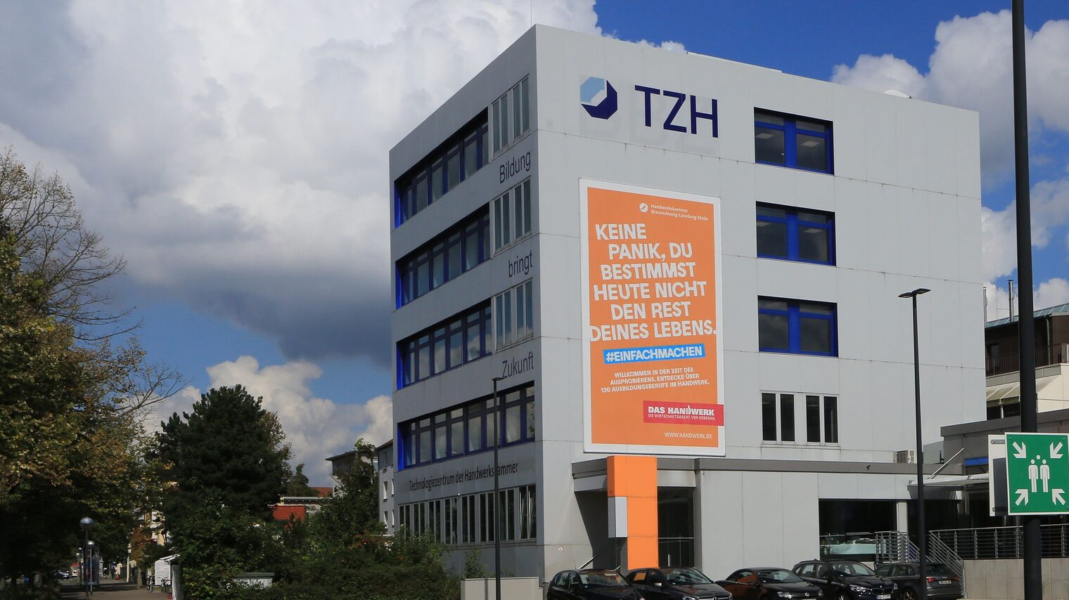 Das Technologiezentrum (TZH) Braunschweig der Handwerkskammer Braunschweig-Lüneburg-Stade.